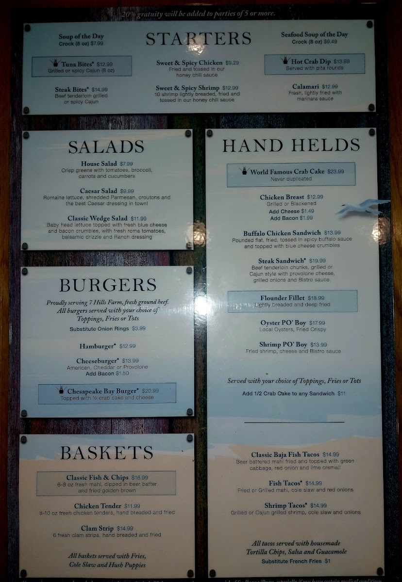 Surf Rider Bay Point Menu-5