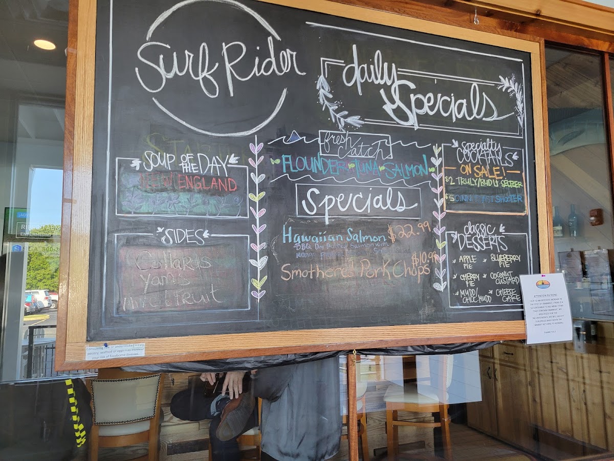 Surf Rider Bay Point Menu-8